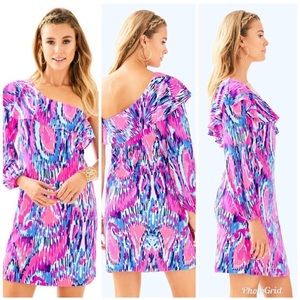 Lilly Pulitzer One Shoulder Dress